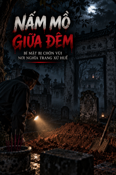 Nấm mồ giữa đêm- nơi bí mật bị trôn vùi