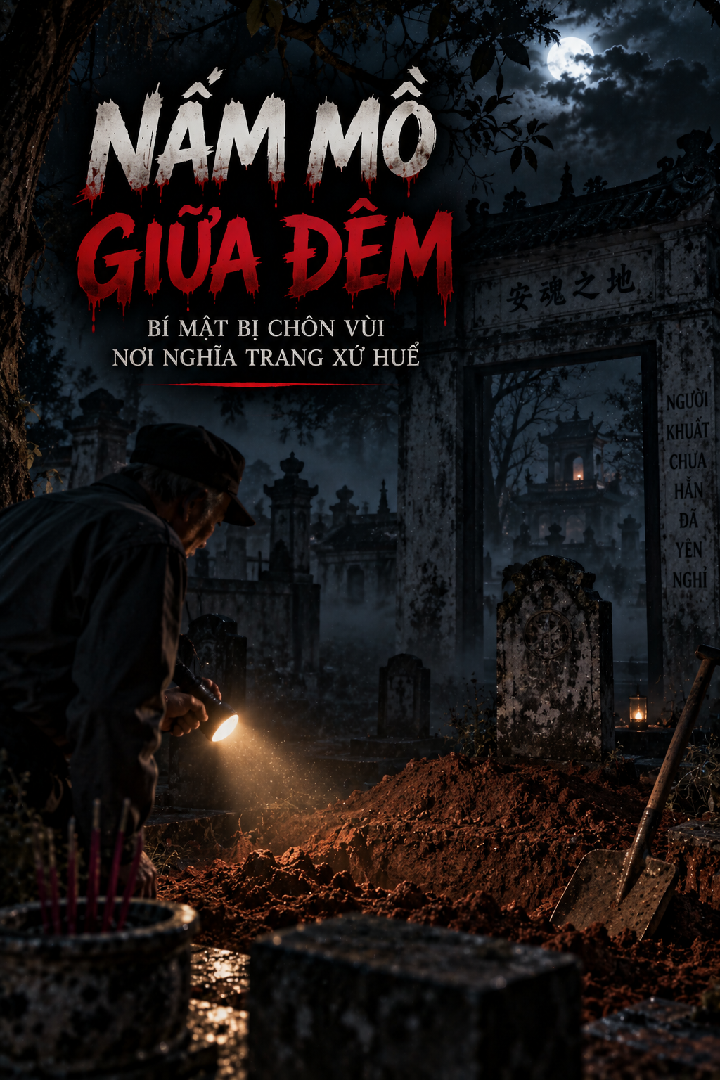 Nấm mồ giữa đêm- nơi bí mật bị trôn vùi