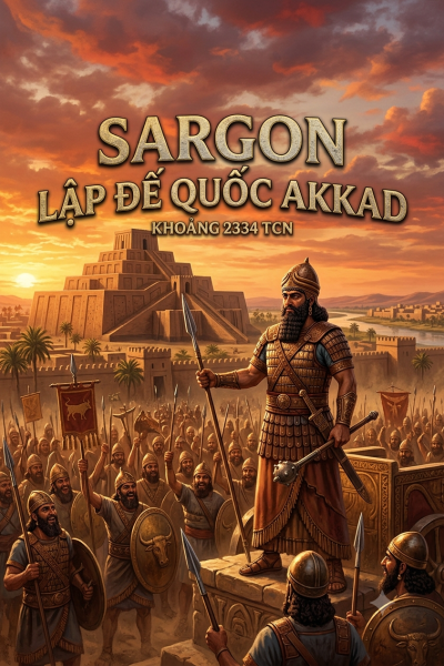 Khoảng 2334 TCN – Sargon lập Đế quốc Akkad